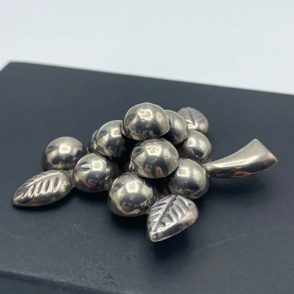 Sterling Mexico Silver Grapes 3